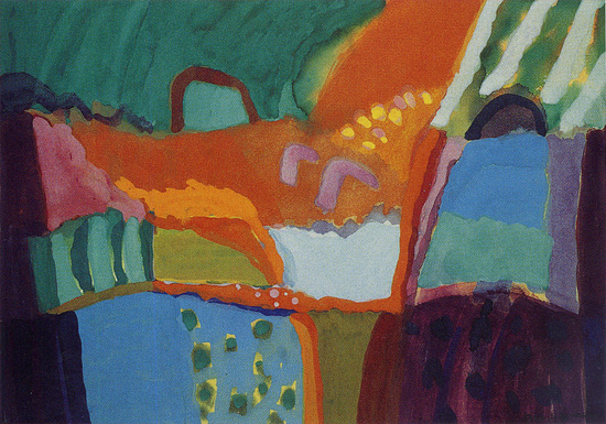 Ann Wegmuller | Summer Estuary | Gouache